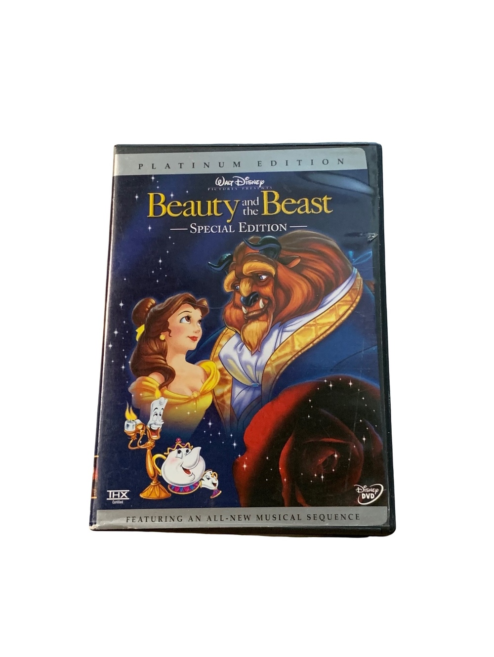 Disney Beauty and the Beast Special Edition Platinum Edition DVD 2-Disc Set